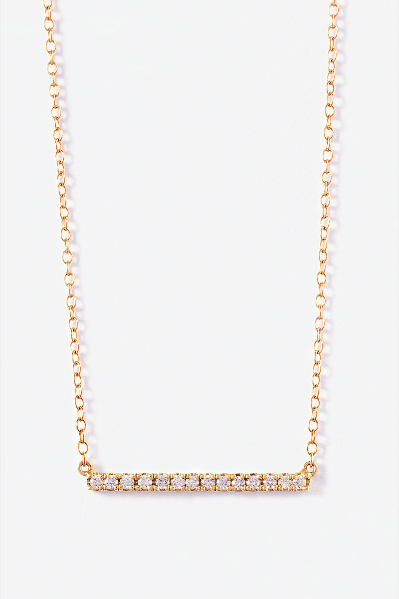 Strip necklace