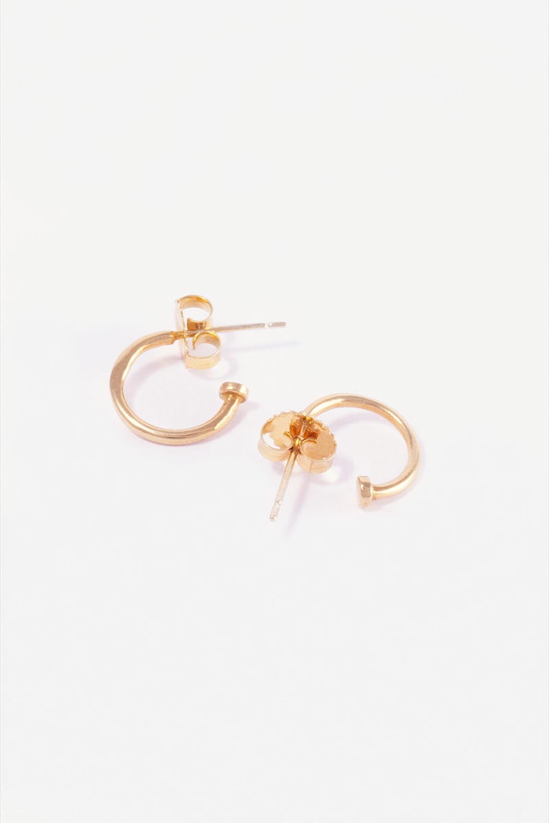 Huggie hoops